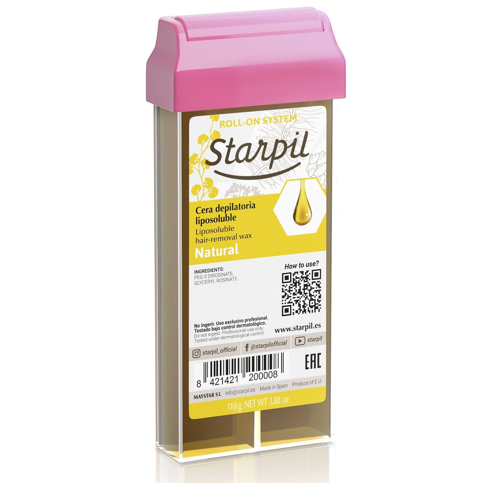 Cera Depilatoria Liposoluble en Roll On – La Valiente